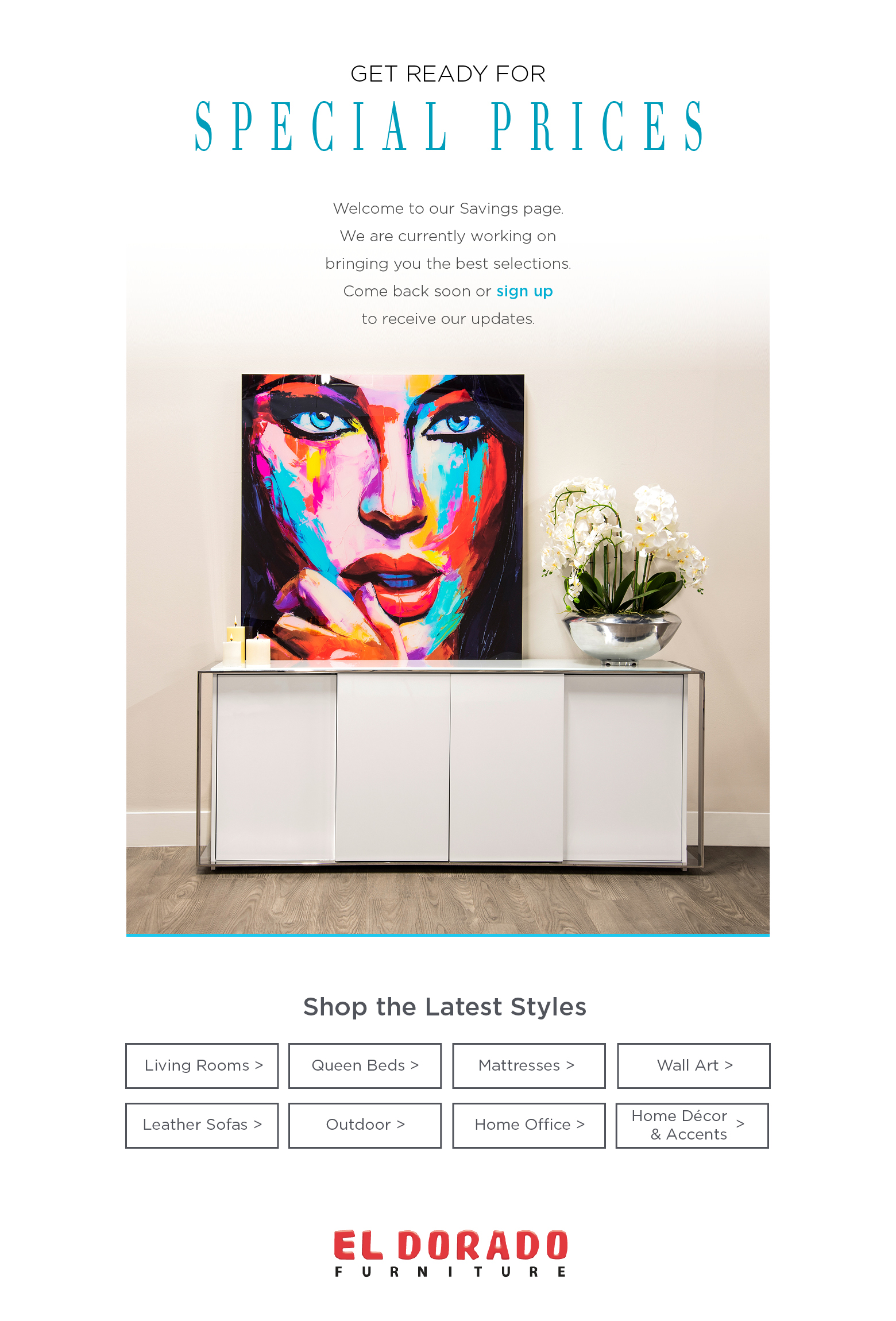 Promotions El Dorado Furniture